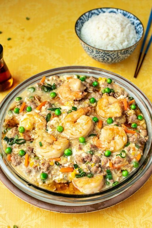 Lobster Sauce Shrimp Fried Rice