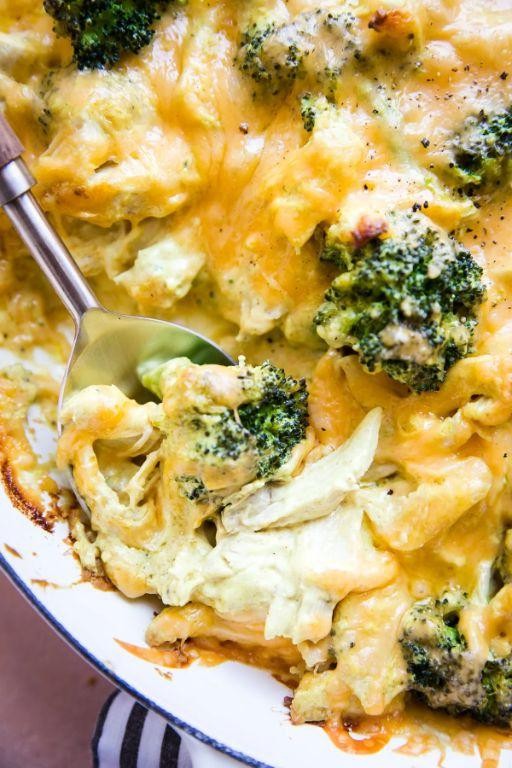 Low Carb Chicken Divan Casserole