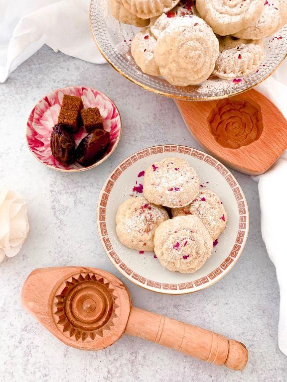 Maamoul with Dates and Rose Water