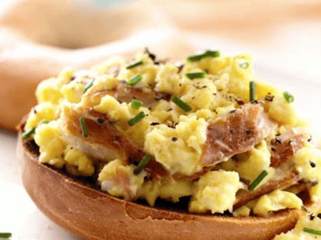 Mackerel and Egg Scramble