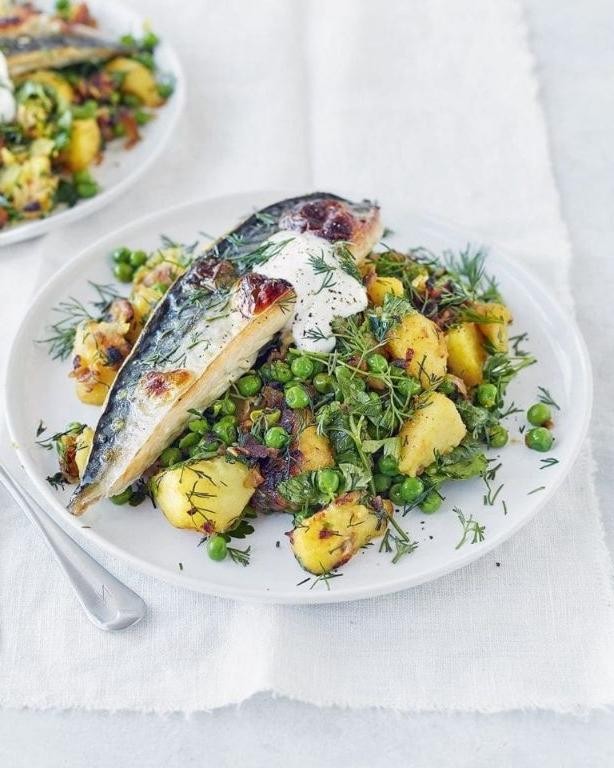 Mackerel and Potato Hash