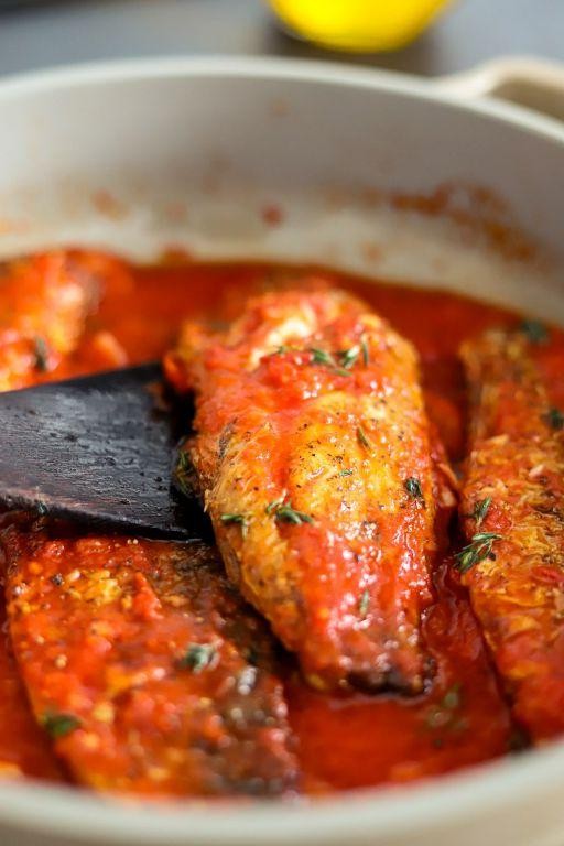 Mackerel and Tomato Stew