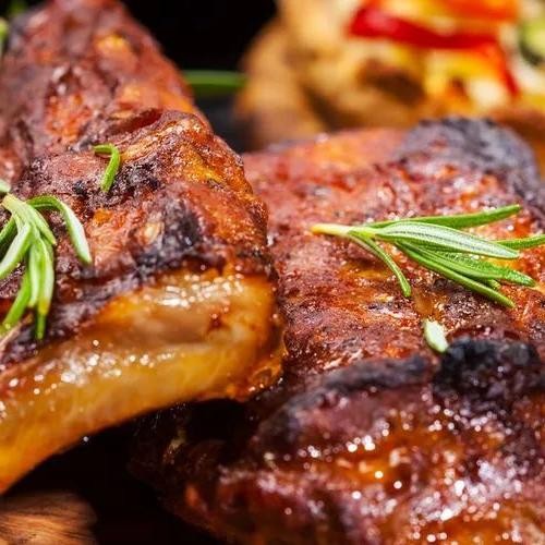 Mandarin Orange BBQ Ribs