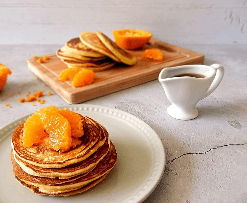 Mandarin Orange Pancakes