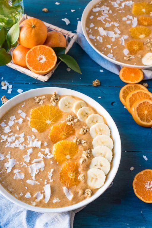 Mandarin Orange Smoothie Bowl