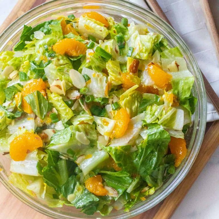 Mandarin and Almond Salad