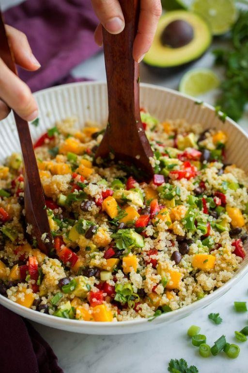 Mango Avocado Quinoa Salad