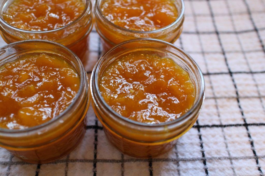 Mango Freezer Jam with Ginger