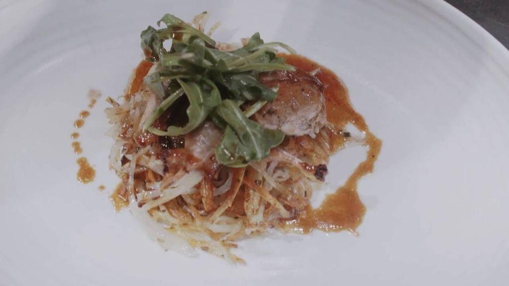Maple Bourbon Glazed Fried Quail