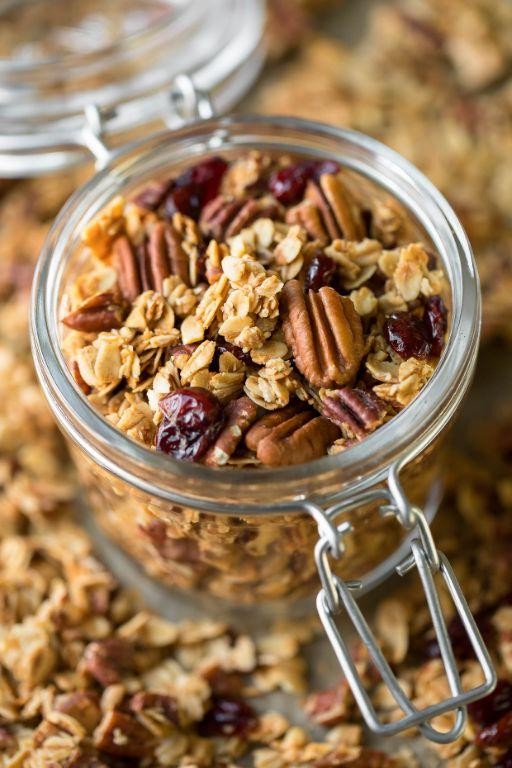 Maple Pecan Cereal Trail Mix