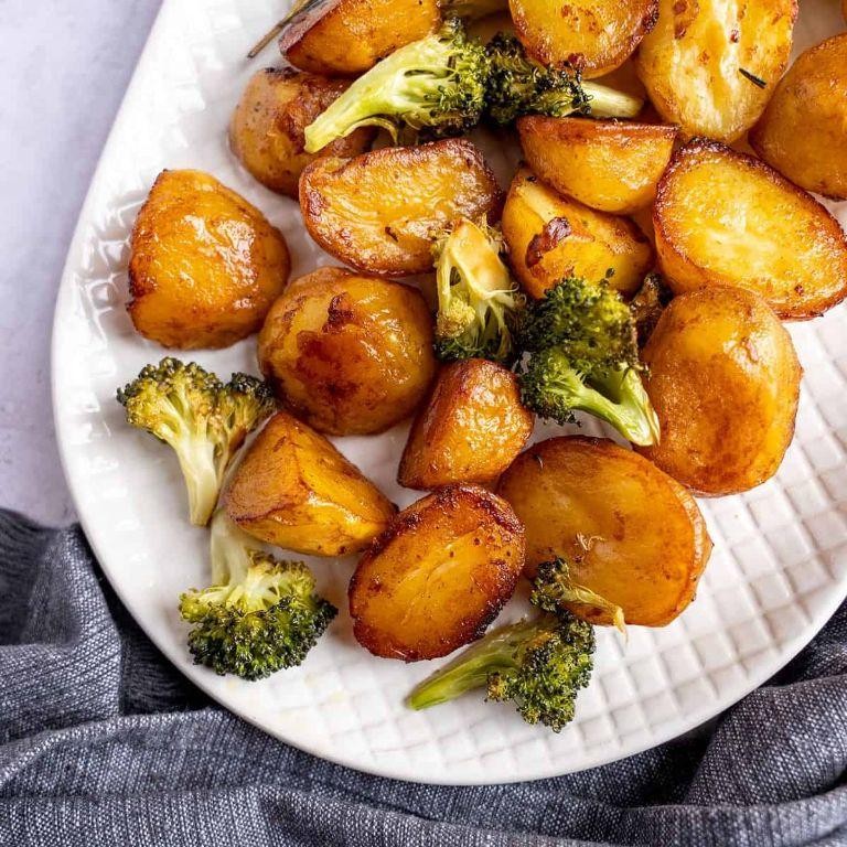 Marmite Roasted Potatoes