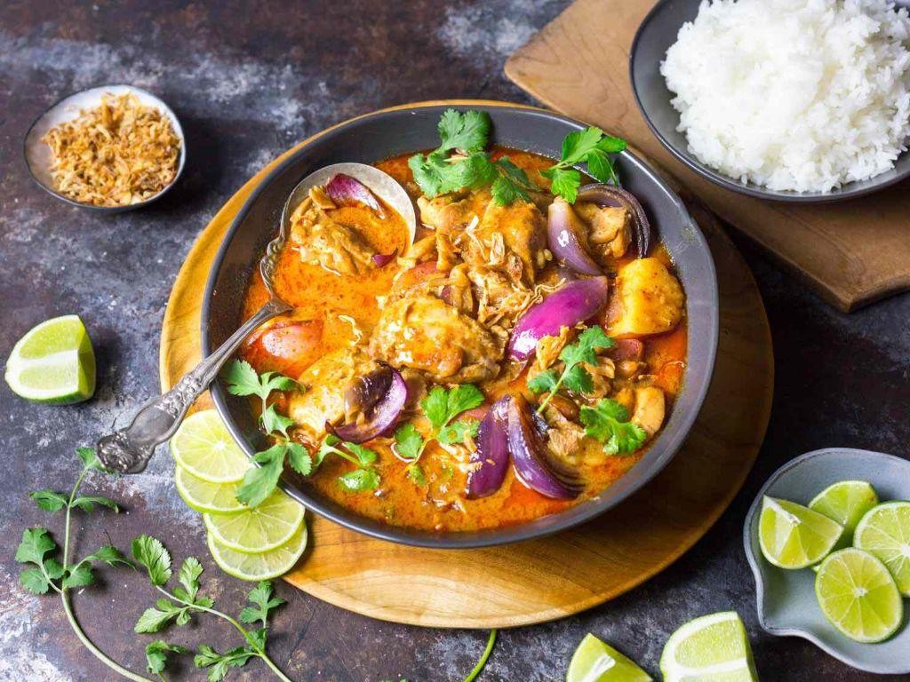 Massaman Chicken Curry with Potatoes