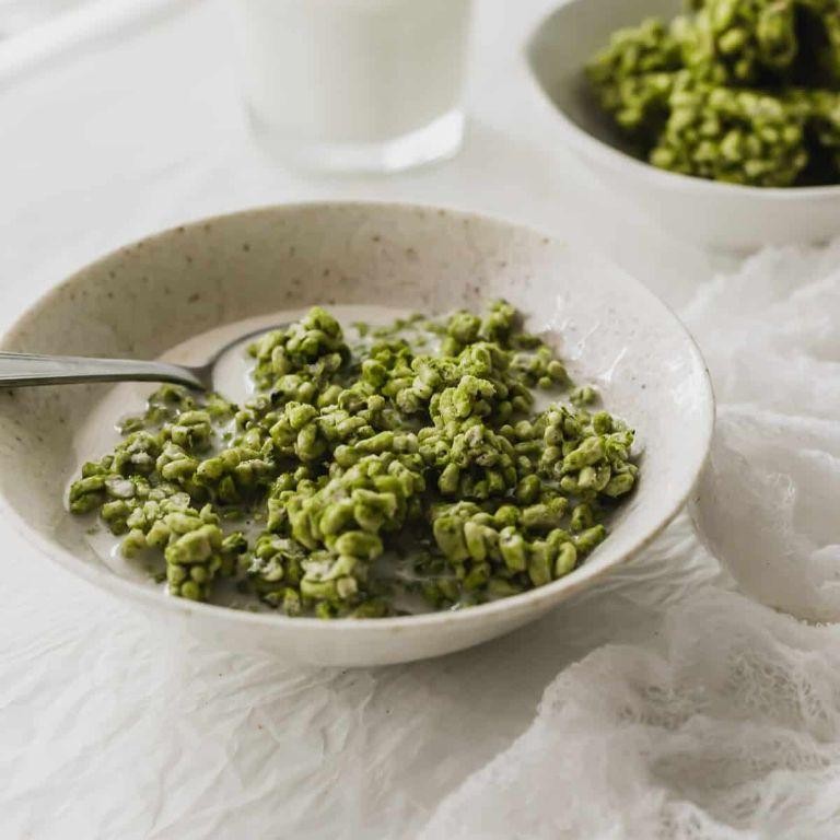 Matcha Green Tea Cereal Clusters