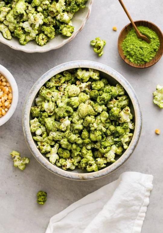 Matcha Green Tea Popcorn