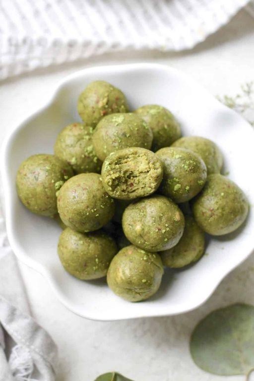 Matcha Protein Energy Bites