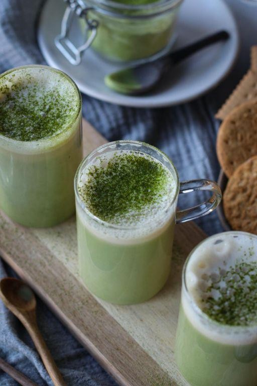 Matcha and Coconut Green Juice