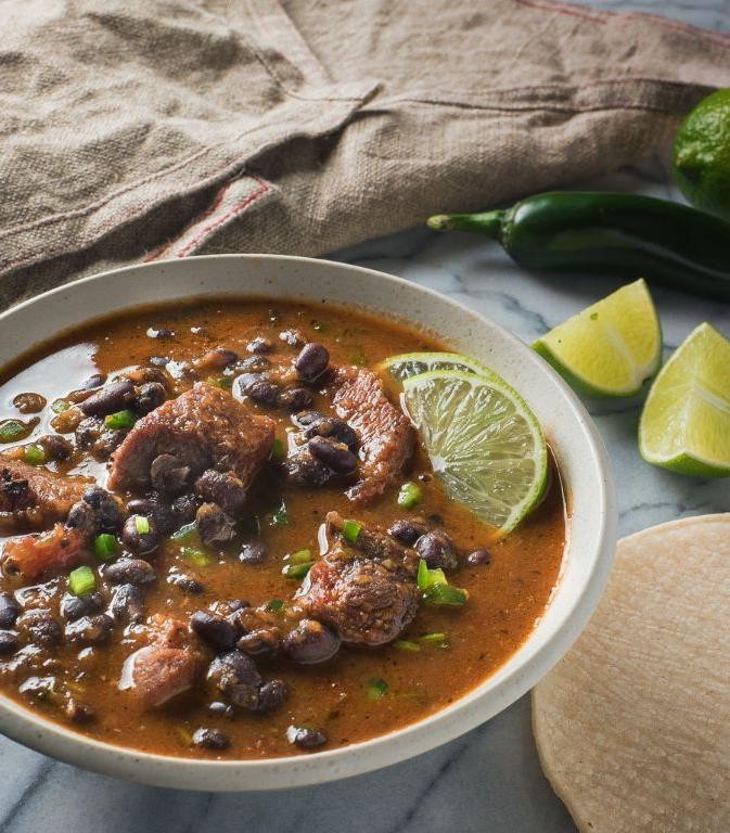 Mexican Pork and Bean Stew