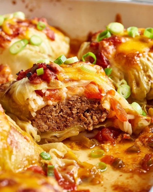 Mexican-Style Shredded Beef Cabbage Wraps