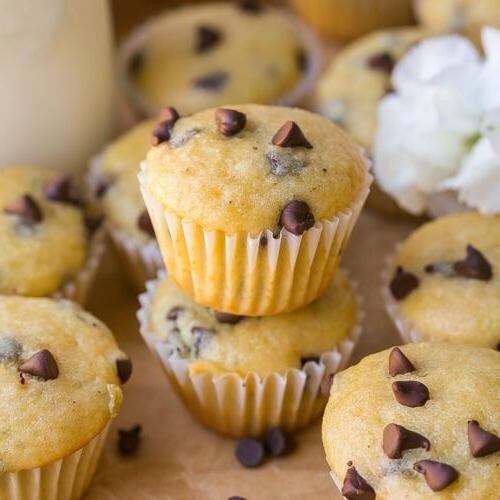Mini Chocolate Chip Muffins