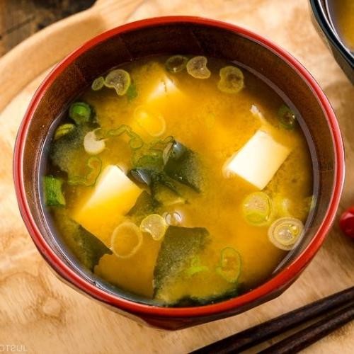 Miso Soup with Dashi and Tofu