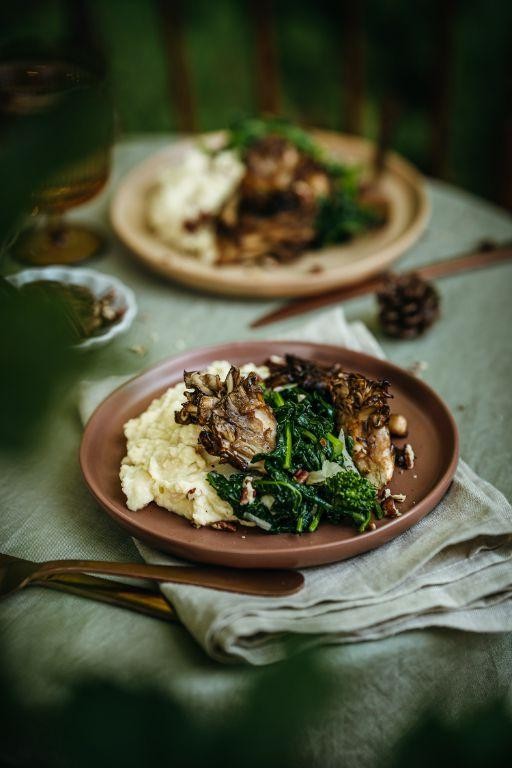 Miso-Glazed Maitake Mushroom Bowls