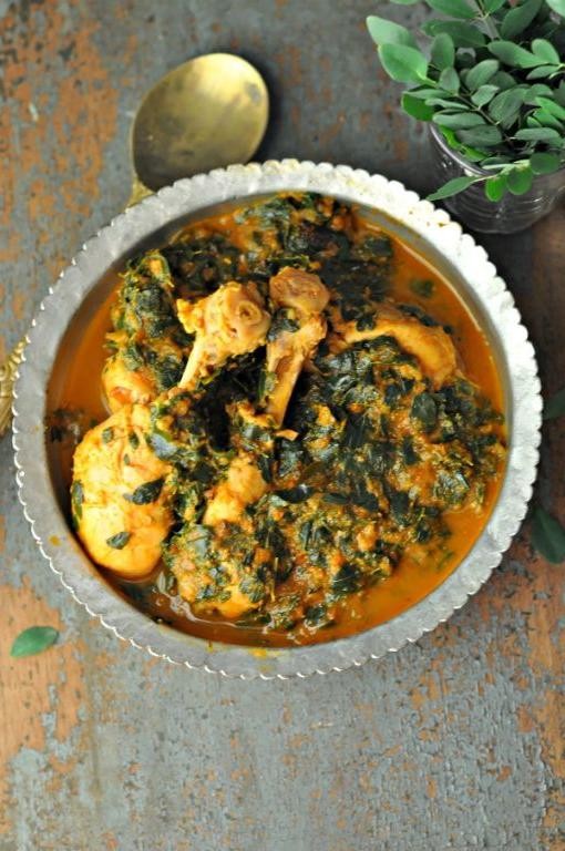 Moringa Leaf and Chicken Stir-Fry