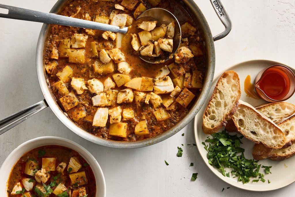 Moroccan Chermoula Fish Stew