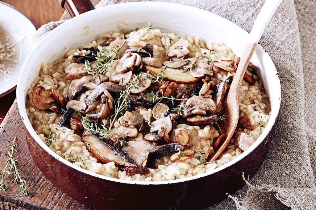 Mushroom and Thyme Risotto