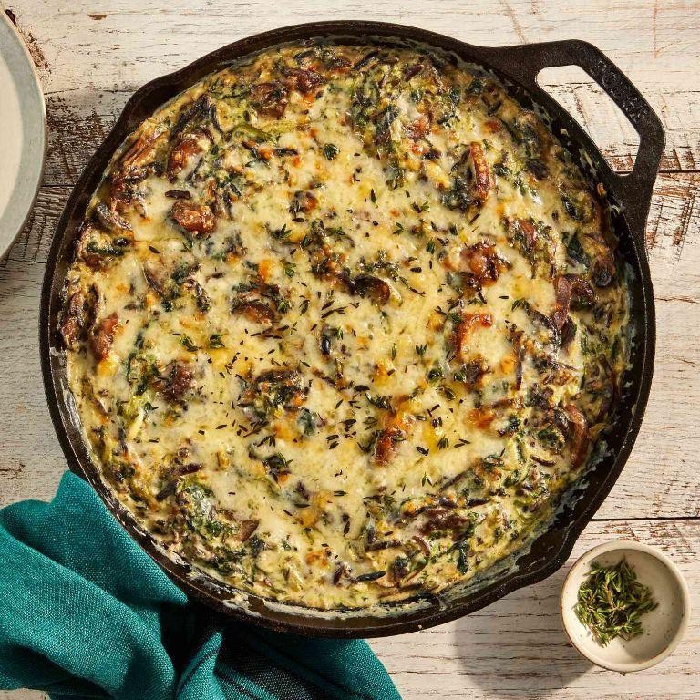 Mushroom and Wild Rice Casserole