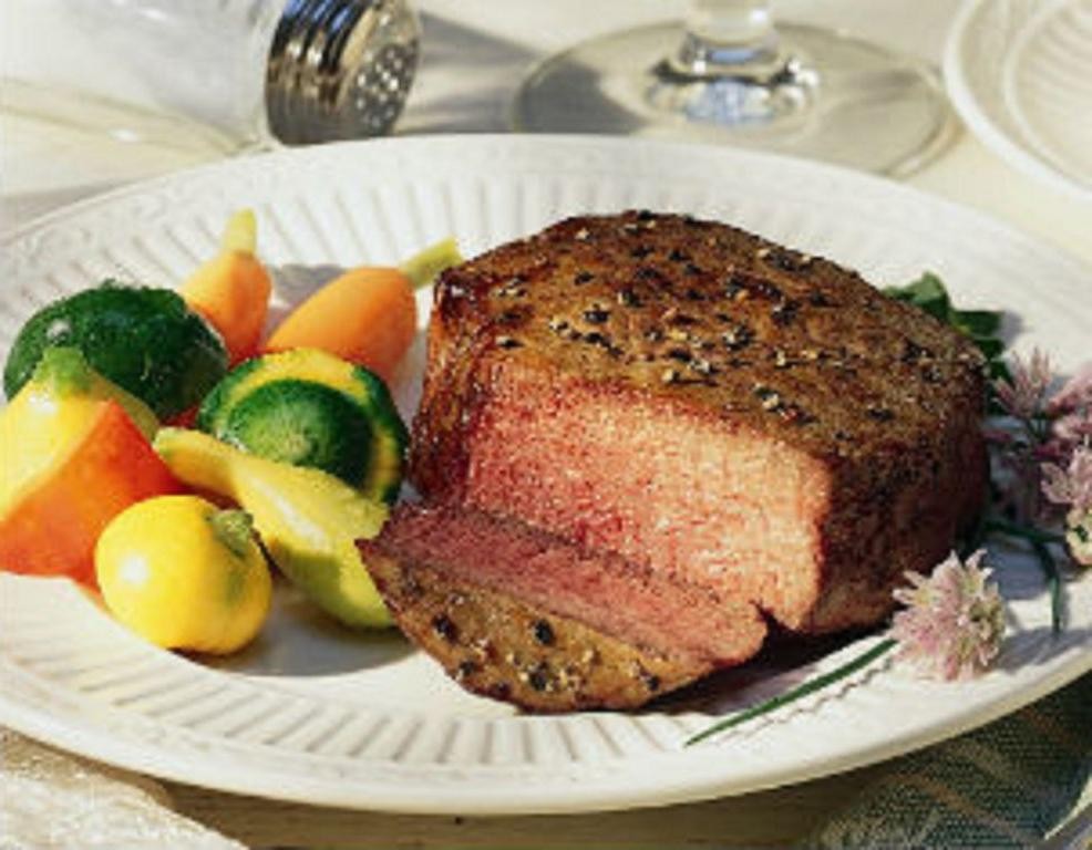 Mustard and Black Pepper Dry Rub Steak
