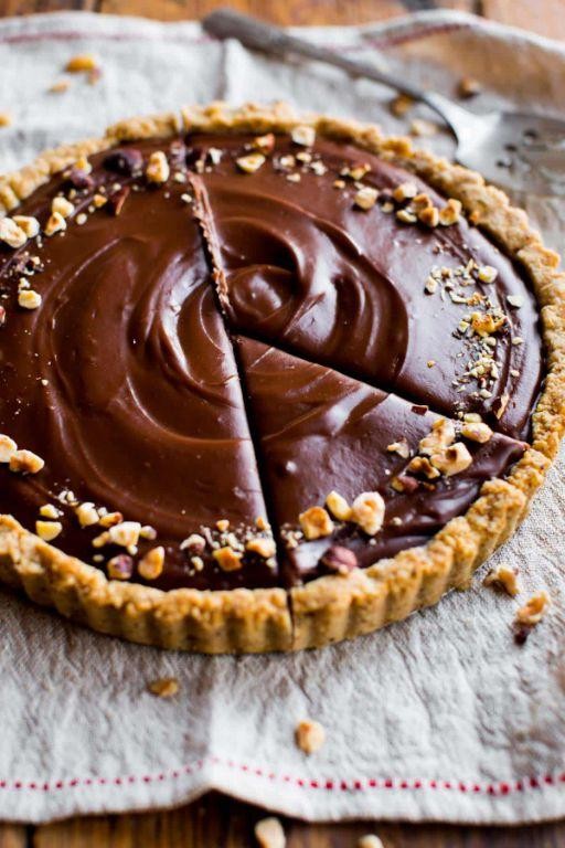 Nutella Chocolate Tart