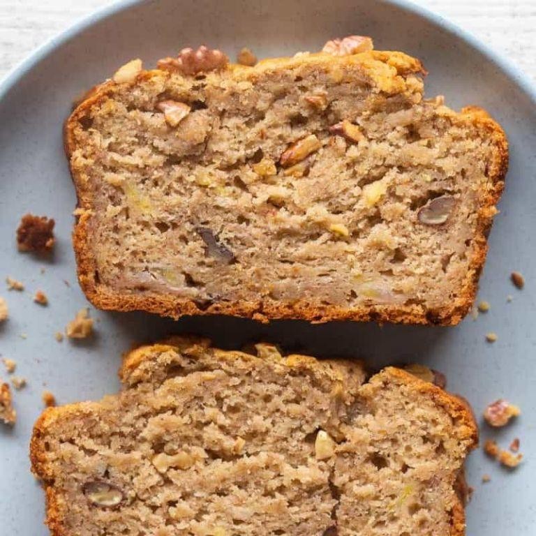 Oat Flour Banana Bread