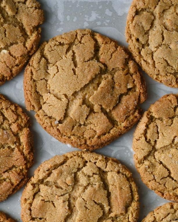 Oat Flour Peanut Butter Cookies
