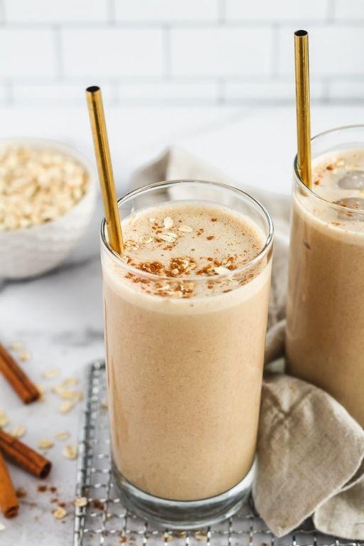 Oatmeal Cookie Vanilla Protein Smoothie