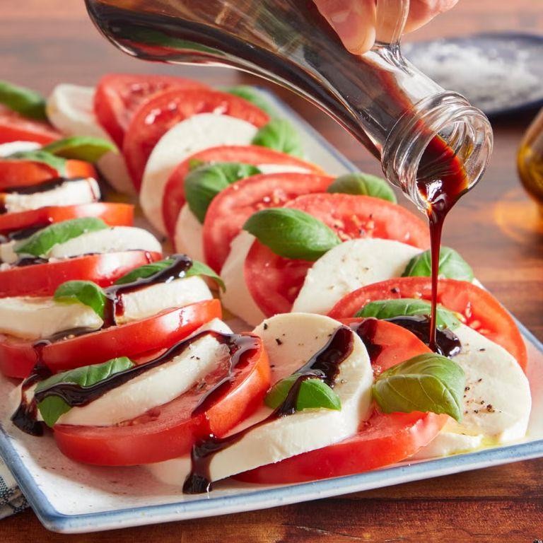 Olive Oil Drizzled Caprese Salad