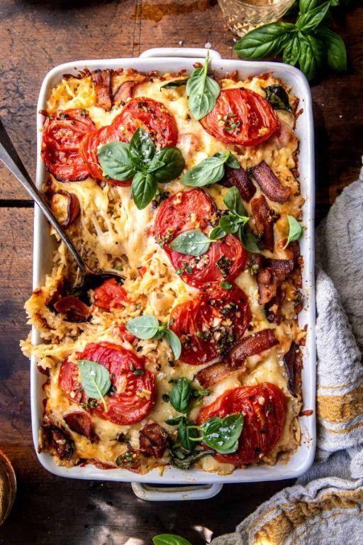 One-Pan Chicken and Tomato Rice Bake
