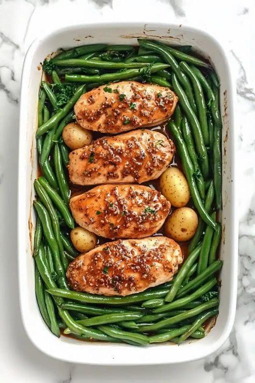 One-Pan Lipton Onion Soup Chicken and Veggies