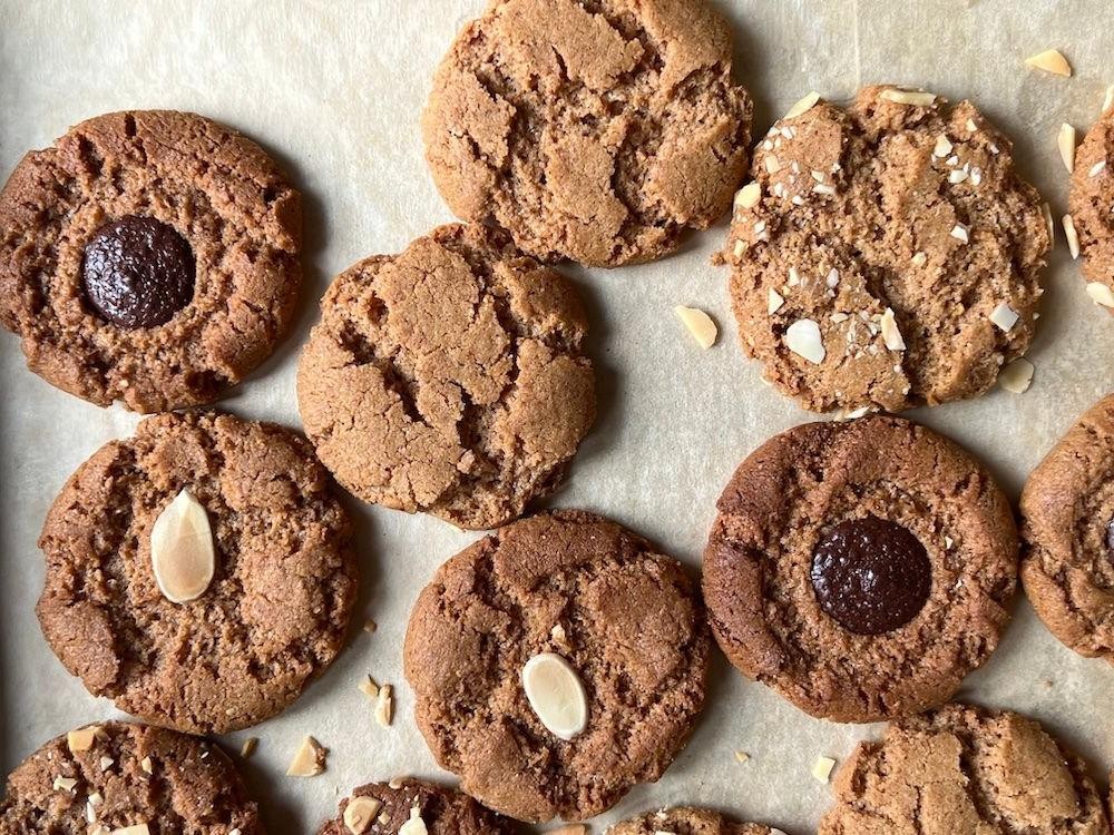 Orgeat Syrup Almond Butter Cookies