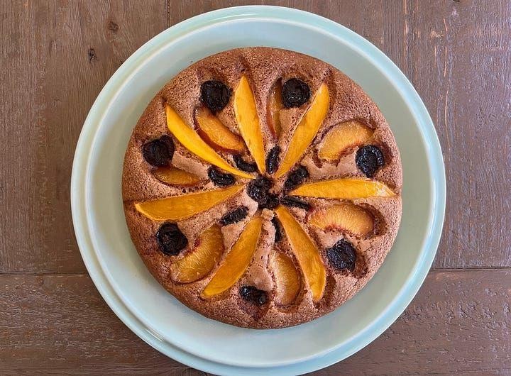 Orgeat Syrup Almond Cake with Citrus Glaze