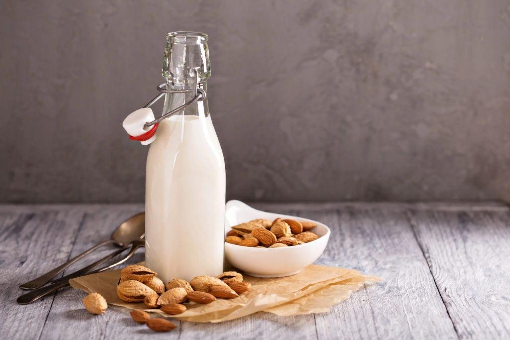 Orgeat Syrup Almond Milk Latte