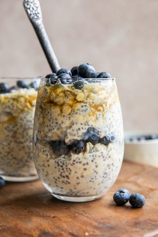 Overnight Chia Seed Oatmeal