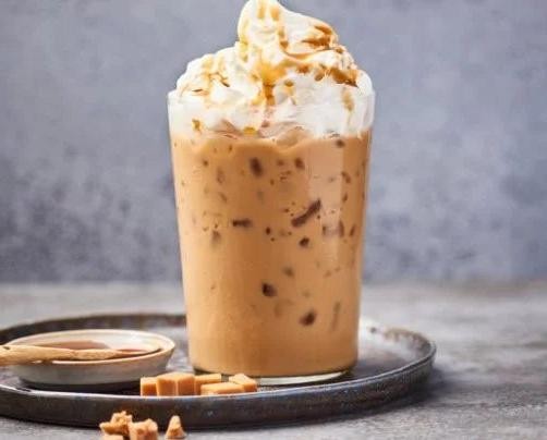 Panera Bread Iced Caramel Latte