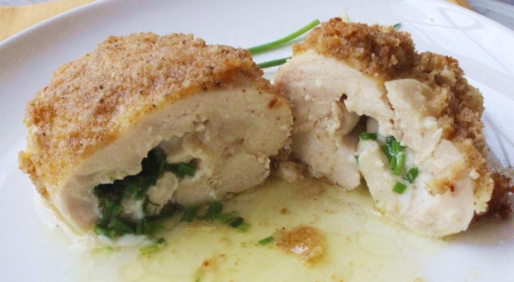 Parmesan Crusted Chicken Kiev