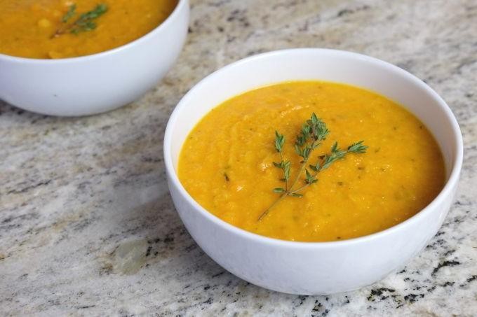Parsnip and Thyme Low FODMAP Soup
