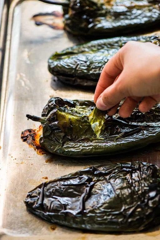 Pasteles with Roasted Poblano Peppers