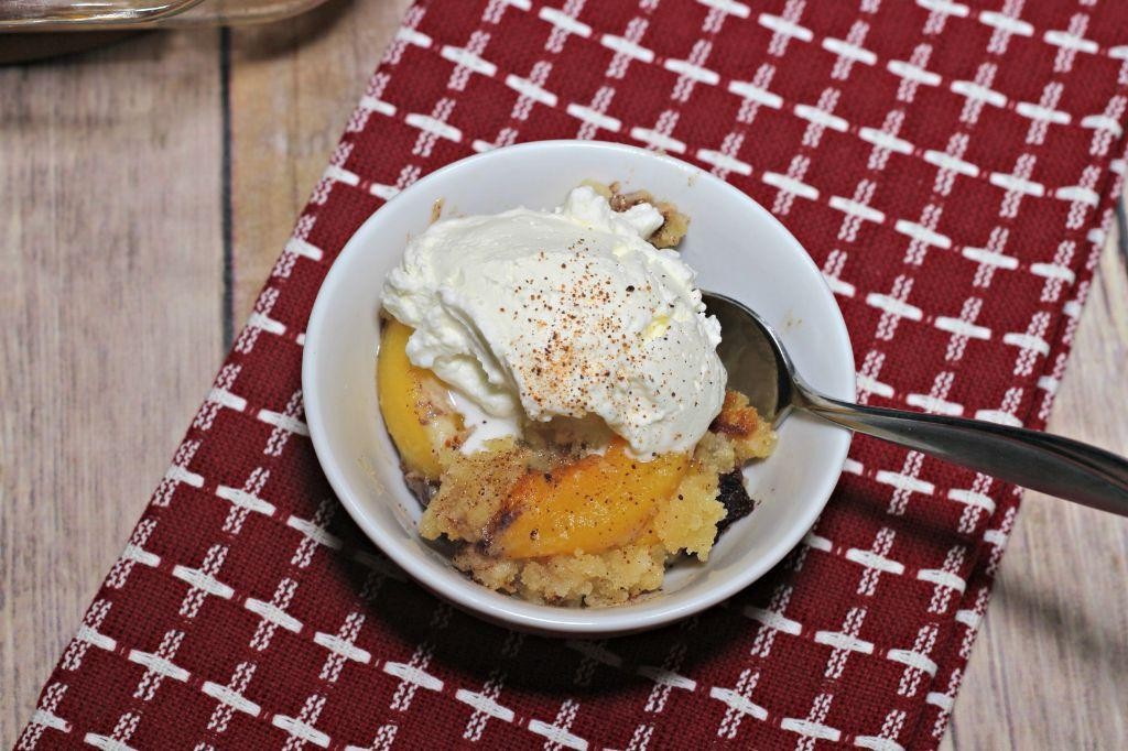Peach Cobbler Sugar-Free Ice Cream
