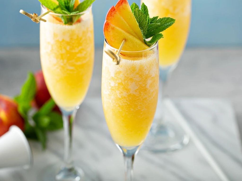 Peach Vodka Bellini