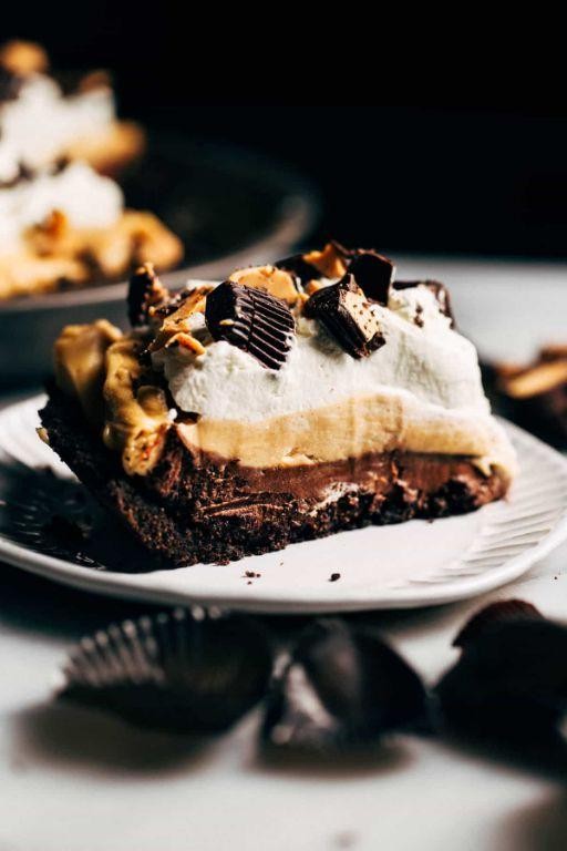 Peanut Butter Chocolate Cream Pie