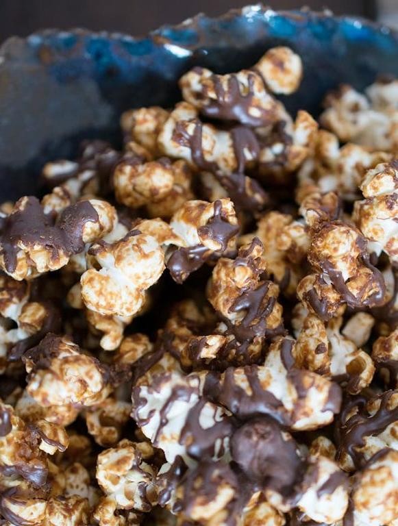 Peanut Butter Cup Popcorn
