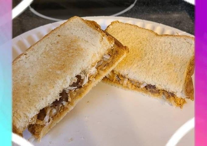 Peanut Butter and Coconut Sandwich